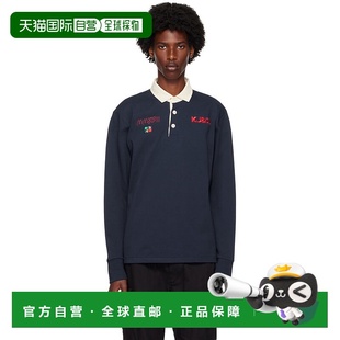 男士 Kijun 海军蓝 Embroidered Polo 1h可退 Rugby 香港直邮潮奢
