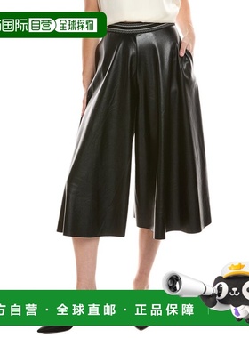 自营Vince Camuto Wide Leg Culotte - black 美国奥莱直发