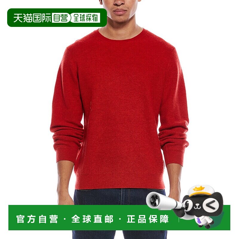 自营Brodie Cashmere Moss Stitch Wool & Cashmere-Blend Crewne