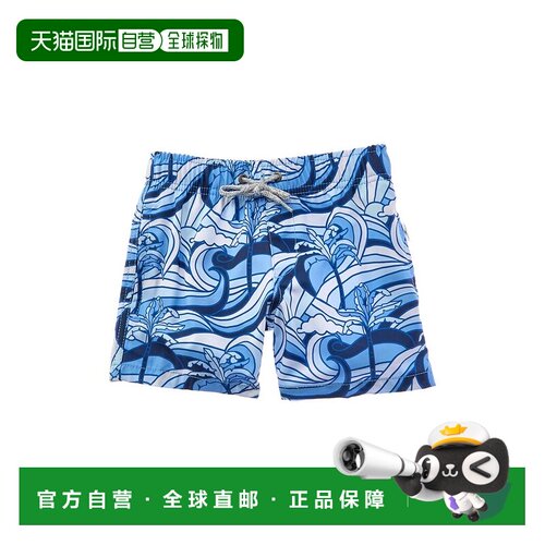 自营VINTAGE SUMMER Swim Short - blue 美国奥莱直发