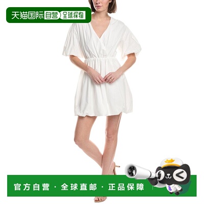 自营Beulah Bubble Mini Dress - white 美国奥莱直发