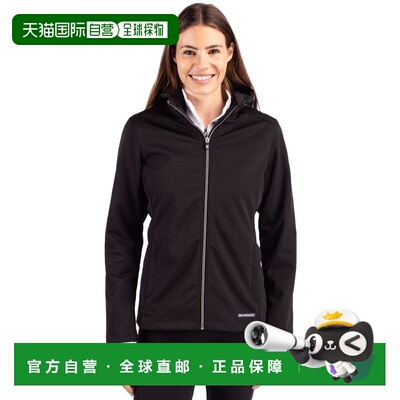 自营Cutter & Buck Evoke Eco Softshell Recycled Full Zip Wome