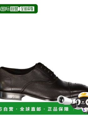 自营Salvatore Ferragamo Calfskin Oxfords And Men's Derbies -
