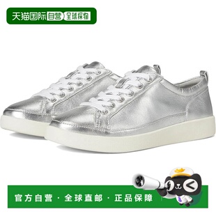 自营Vionic Winny Sneakers Women'sSilver Leather Comfort Casu