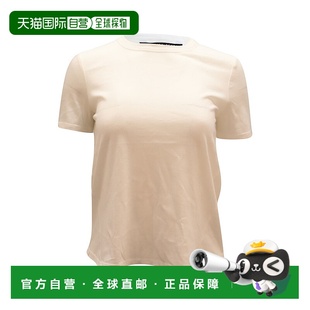 Crew Neck White Beard Cotton Lauren Shirt 自营Veronica