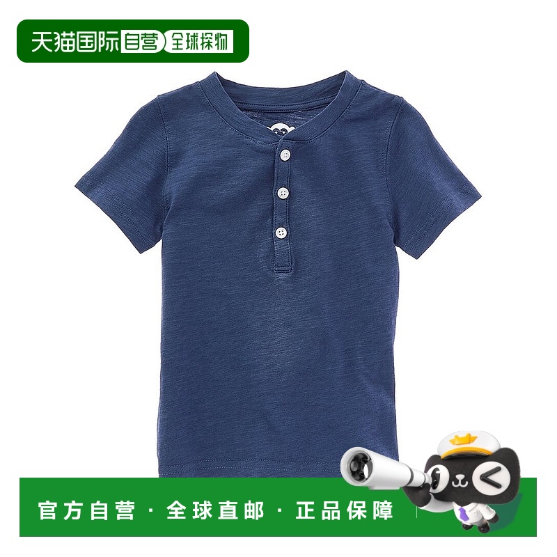 自营 Appaman 日派对亨利衫 - 蓝色 美国奥莱直发