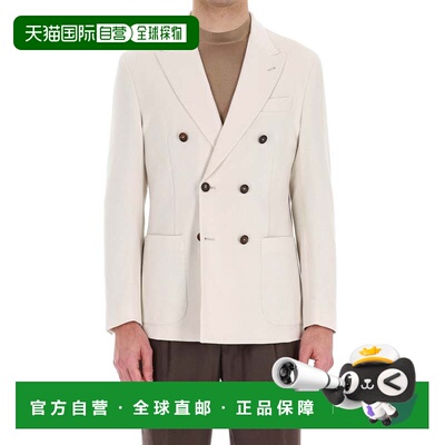 自营eleventy双排扣棉质舒适针织夹克-中性 美国奥莱直发
