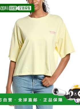 自营Ichi Ihnica Short Sleeve T-Shirt - yellow 美国奥莱直发