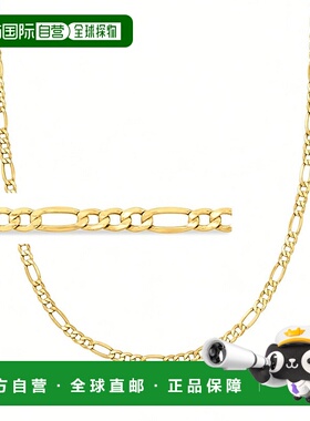 自营Ross-Simons 14kt 黄金 4.2 毫米 Figaro-Link 链式项链 - 16