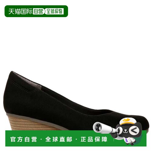 自营dr. scholl's女士dr.Scholl's Be Ready楔形泵黑色I1820F1001