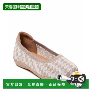 自营Dearfoams Women's Misty Ballet Flat Lightweight Slip Ons