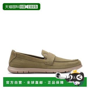 Green Suede 自营Clarks suede Band olive 美国奥 Flexway