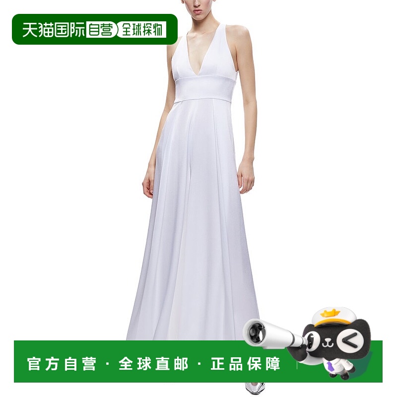 自营 alice + olivia Myrtle 宽幅连身裤 - 白色 美国奥莱直发