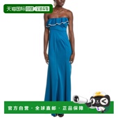 减龄显瘦高级感 自营 美国奥莱直发 单肩礼服 时尚 Rene Ruiz