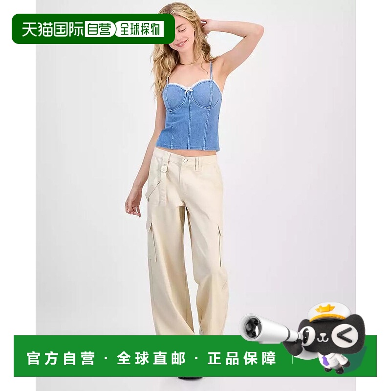 1h可退 【美国直邮】celebrity pink 女士 休闲裤工装裤