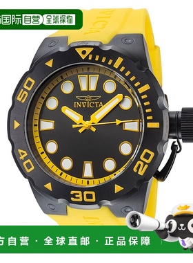 自营Invicta Men's Pro Diver 51mm Yellow Quartz Watch - yello