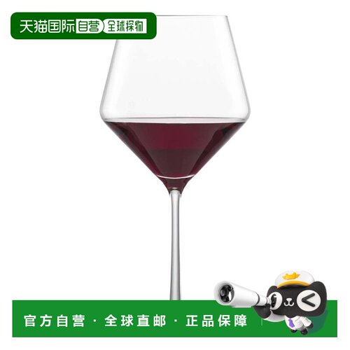 自营Schott Zwiesel Pure Tritan Crystal Burgundy Glass, 23 -