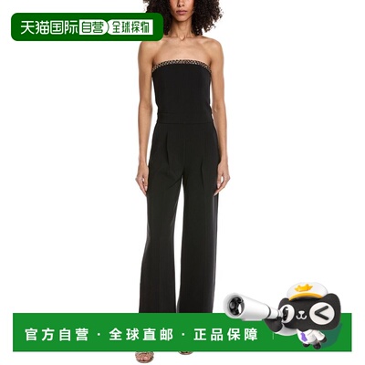 自营Generation Love Elore Crepe Jumpsuit - black 美国奥莱直