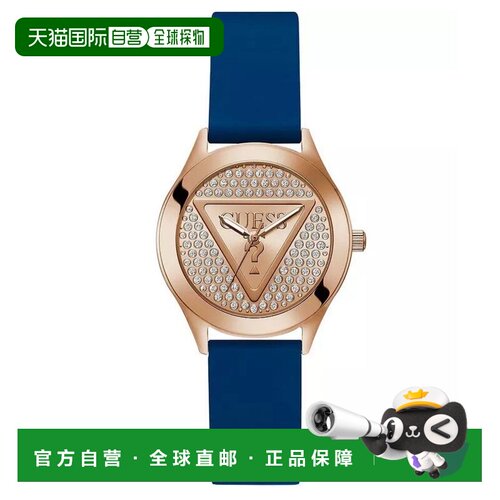 自营Guess Women's Glitz Brown Dial Watch - brown 美国奥莱直