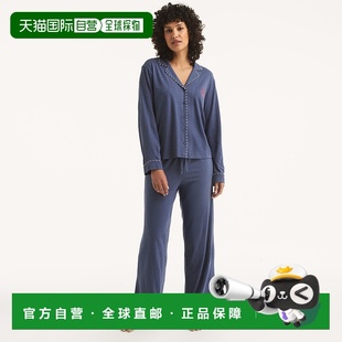 Womens nightshadow Pajama Set 美国奥莱直 Pant 自营Nautica