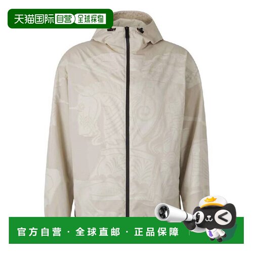 自营Burberry EKD Lightweight Hooded Jacket - plaster ip patt