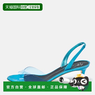 自营Giuseppe Zanotti Lilibeth - blue 美国奥莱直发女鞋凉鞋