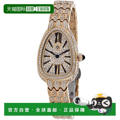 自营Christian Van Sant Women's Bella Rose Gold Dial Watch -