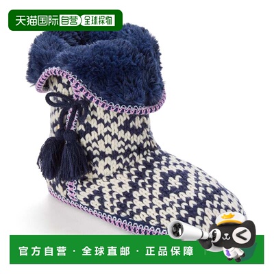 自营dearfoams 女士 拖鞋 美国奥莱直发