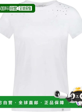 自营rag & bone Women's Ombre Stud Tee - white 美国奥莱直发