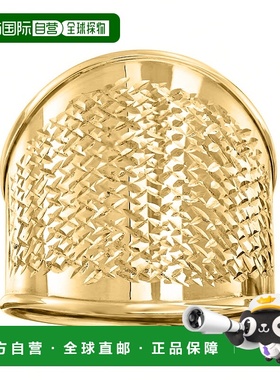 自营 Ross-Simons 意大利 14 克拉黄金宽钻石切割戒指 - 黄色 美