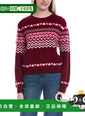 自营Brodie Cashmere Love Fairisle Wool & Cashmere-Blend Swea