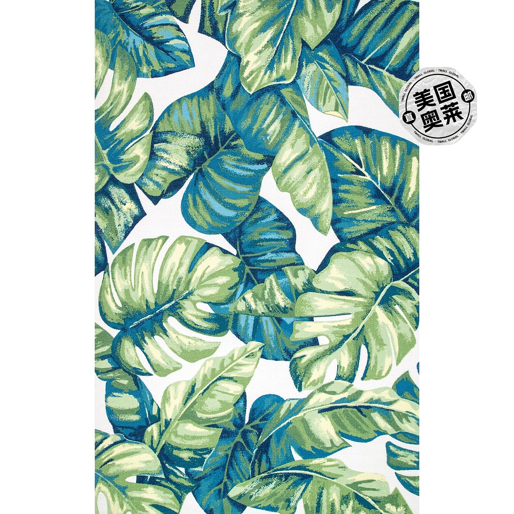 nuLOOM Contemporary Floral Lisa Area Rug - multi 【美国奥莱