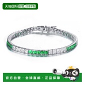 geneviveSterling Plated Silver 自营 White Gold with Colored