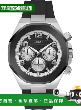 自营Guess Synthetic Sport Men's Watch - black 美国奥莱直发