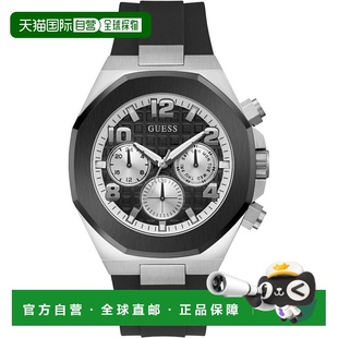 Men Sport Watch 美国奥莱直发 自营Guess black Synthetic