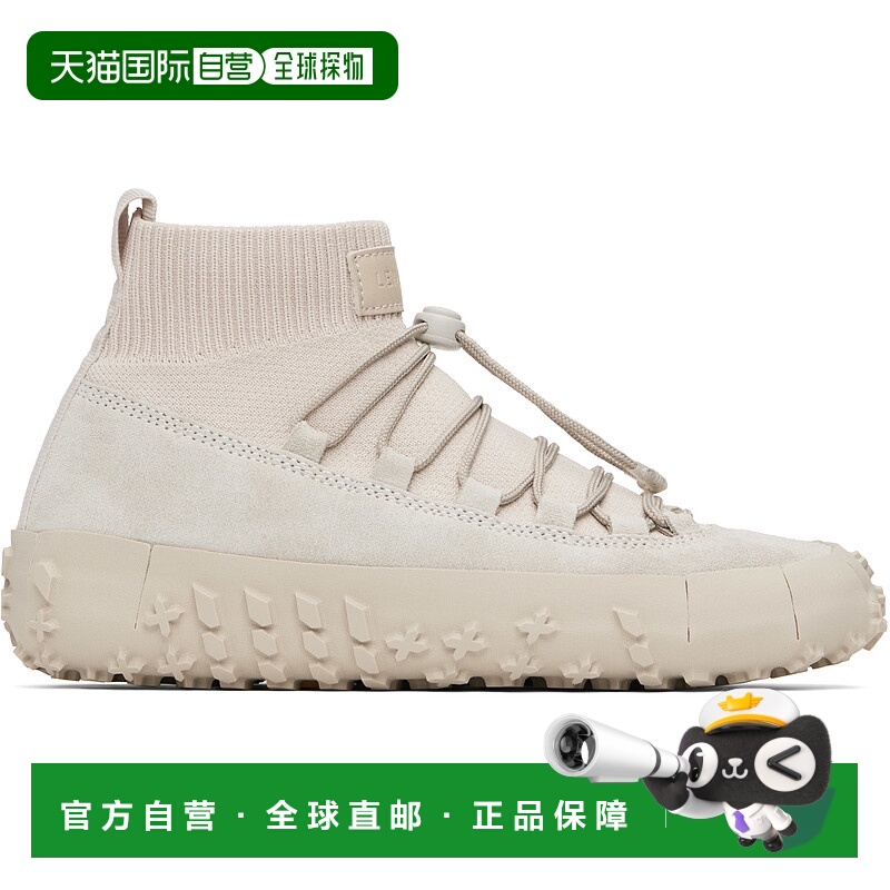 1h可退 香港直邮潮奢 Lemaire 女士 灰色 Vibram Wrap On 高帮运