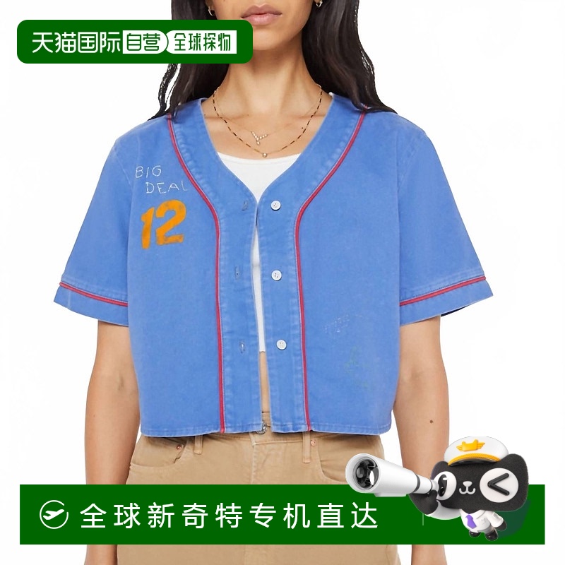 自营 mother蓝莓款基础上衣-蓝莓 【美国奥莱】直发