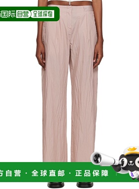 1h可退 香港直邮潮奢 Our Legacy 女士 粉色 Serene 长裤 W2234SL