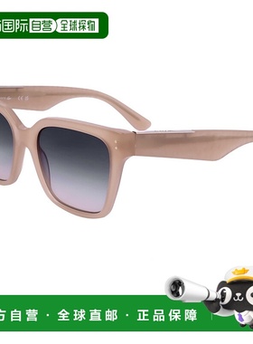 自营 Lacoste女式54毫米乳白色太阳镜-乳白色 美国奥莱直发