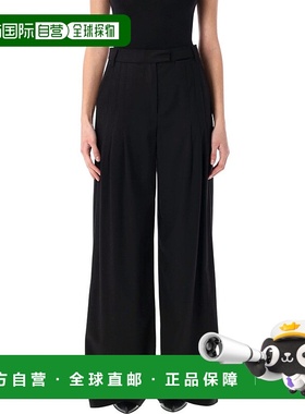 自营 remain宽款黑色西装裤 美国奥莱直发阔腿裤