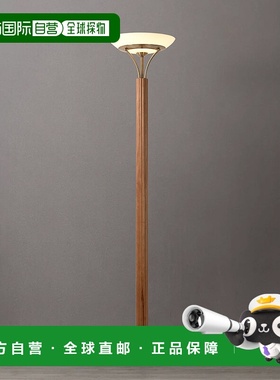 自营 nova of californiaTambo Torchiere 落地灯 - 天然白蜡木饰