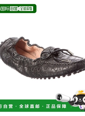 自营 TOD's Alber Elbaz 麂皮乐福鞋 - 黑色 美国奥莱直发一脚蹬