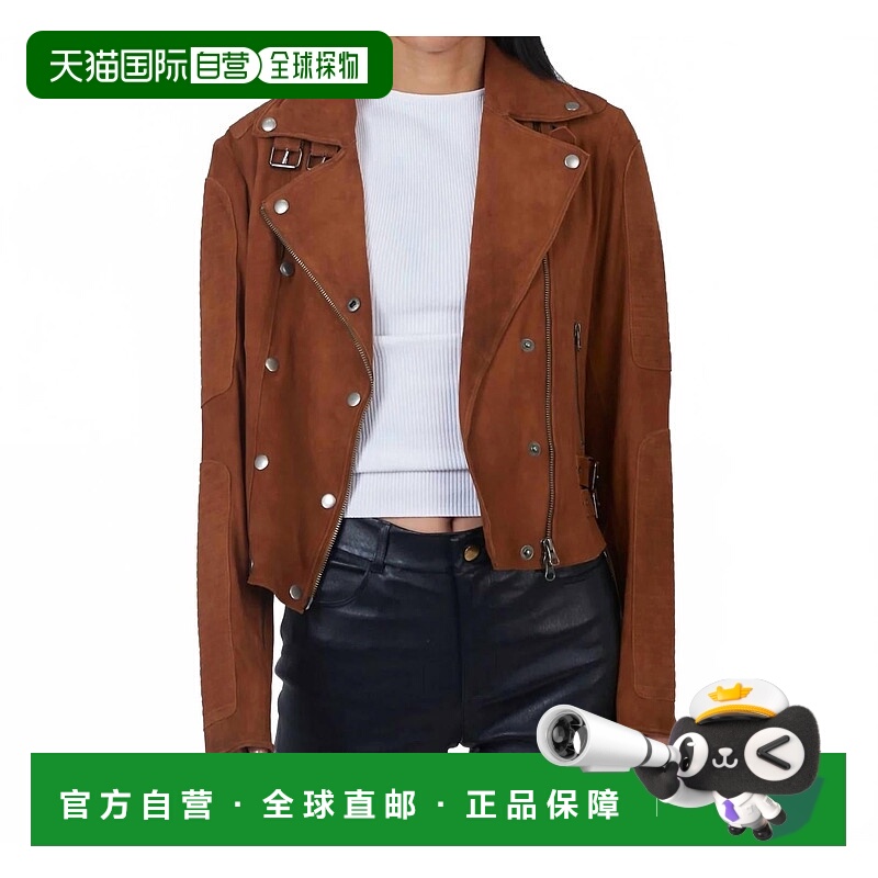 自营jakettHarley Washed Suede Jacket In Mustang - mustang 美