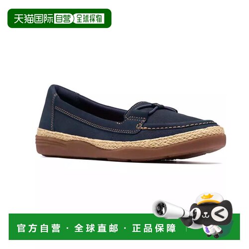 1h可退 【美国直邮】clarks 女士 时尚休闲鞋女鞋乐福鞋一脚蹬