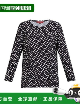 自营 marina rinaldiVAJOLET - 深蓝色 美国奥莱直发长袖上衣女装