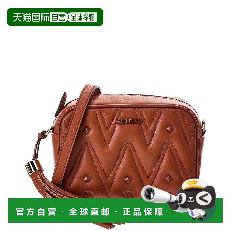 自营 Valentino by Mario Valentino Amel Diamond 皮革斜挎包 -