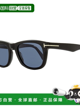 自营 Tom Ford 男士 Kendel 偏光太阳镜 TF1076 01M 黑色 54 毫米