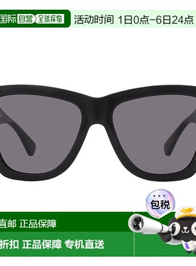 自营Moschino Grey Square Ladies Sunglasses MOS131/S 0807/IR