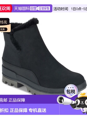 自营Women's Baretraps Noemi Boots Black Round Toe Weather Bo