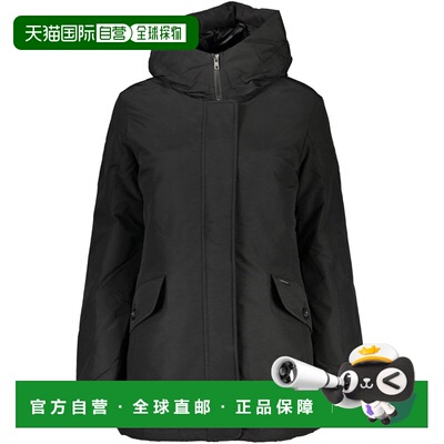 自营Woolrich Cotton Women's Women's Jacket - black 美国奥莱